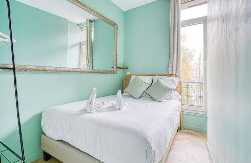 Comfort 2 bedrooms & air conditioning Paris 17 - Foto 4