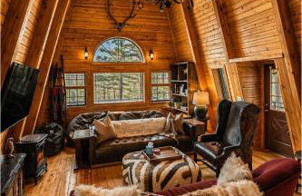 Sunset-View A-Frame Cabin Sleeps 12 Dog Friendly - Foto 1