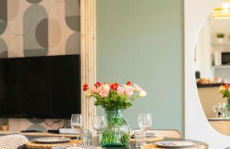 Agapé by Kleidos -Disney à 10min, T2 , 4P, Parking gratuit et terrasse - Foto 21