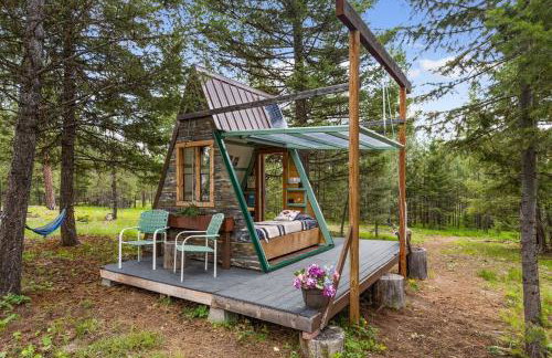 Transforming, Pet-friendly A-frame Cabin w Hot Tub - Foto 1