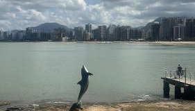 Apto Próximo da Orla, Praia do Morro, Guarapari, Elevador, Garagem Coberta, Wifi, poucos mtrs da areia - Foto 5