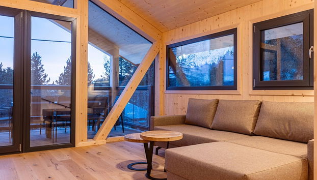 Lavish Chalet With Sauna - Foto 5, Sala de estar