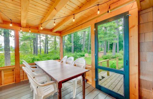 Lakefront Lovell Home with Dock Walk to Town Beach! - Foto 20