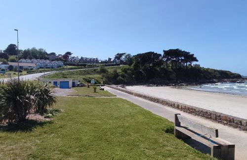 Maison VUE MER 50m PLAGE de TRESTEL GR34 entre Perros Guirec côte de granit rose et l'île de Bréhat - Foto 52