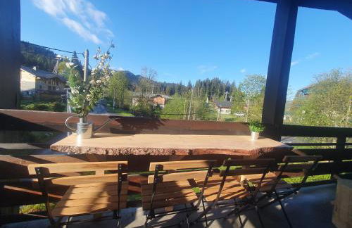 Appartement le StelO Les Gets 6 personnes aux pieds des pistes 2 chambres - Foto 20