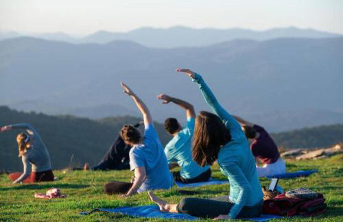 Hot Springs: 2 Cabins Waterfall & Mountain Views - Foto 2