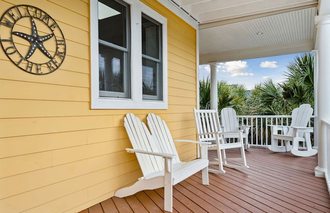 Oceanfront w Pool Panoramic Deck Views 5bdr Folly Ocean Breeze by Avantstay - Foto 56