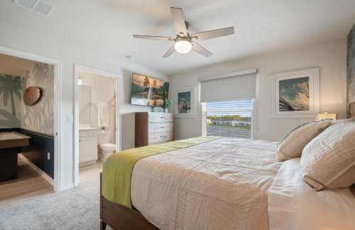 New 10-bedroom Luxury Retreat, Private Pool and Spa, Near Disney and Orlando - Foto 67