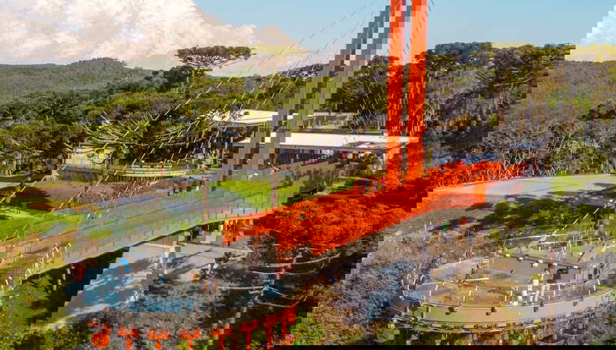 Ingresso do Skyglass Canela