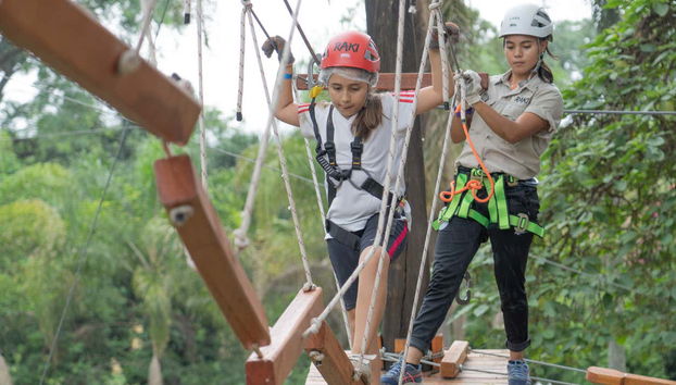 Ponte sospeso per i bambini