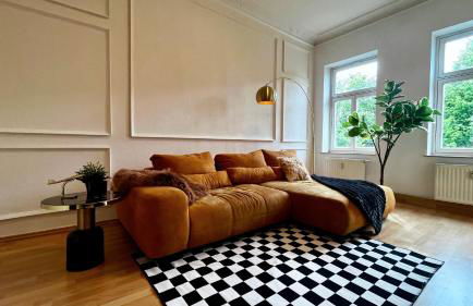 charmanter Altbau in Schleußig mit Balkon - Foto 1