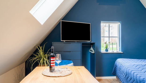 Romantic Studio in Stellendam With Terrace - Foto 5, Zimmer