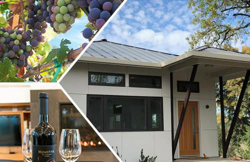 Modern Wine Country Home on 10 acres with vineyard - Foto 1