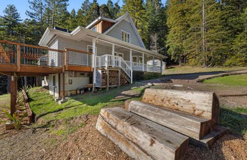 Mendocino Redwood Retreat Home & Cottage - Foto 35