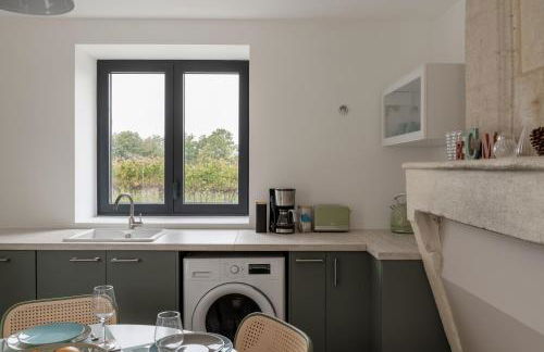 L'Eperonnette, cozy house with swimming pool, surrounded by vineyard, near St Emilion - Foto 33