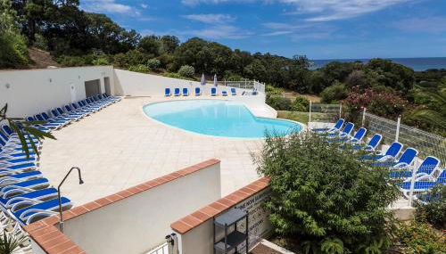 MAISON MITOYENNE VUE MER WIFI PROCHE L'ILE ROUSSE - Foto 1, sunbed