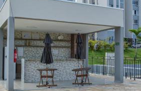 Apartamento novo com piscina 2 quartos self check-in perto do shopping - Foto 28