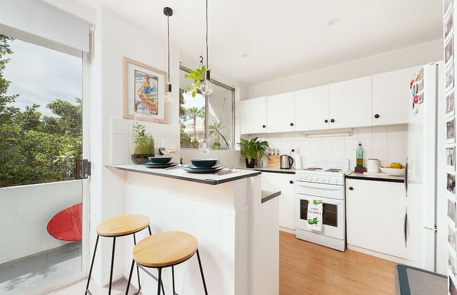 Surf Side Oasis with Balcony near Beach - Photo 6