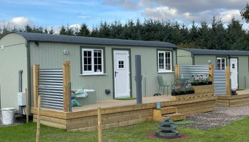 The Swift, Shepherds Hut at Bee Happy Breaks Scotland - Foto 2, Garden
