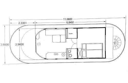 Hausboot JAWE auf der Kleinseenplatte - Foto 10