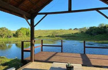 Um Chalé aconchegante no sítio em meio a natureza. - Foto 14