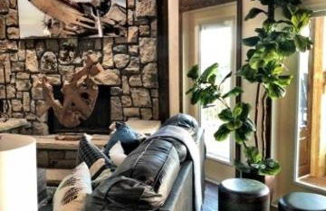 C25, Four bedroom, 4 1 2 bath luxury log-sided cottage with hot tub cottage - Foto 49