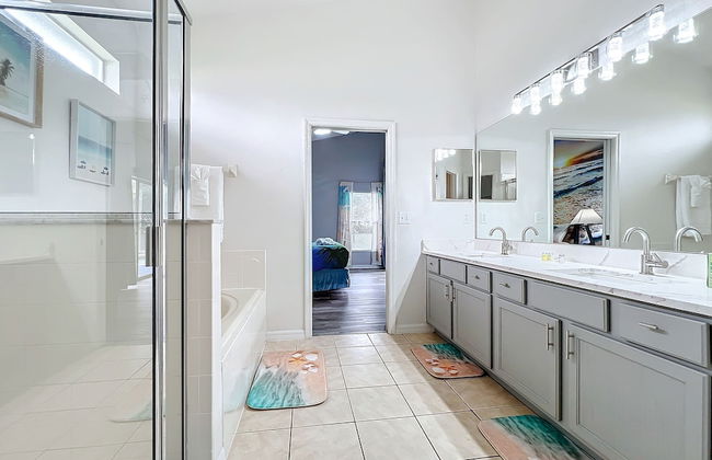 Beach Theme Vacation Pool Spa Home Mins to Disney - Foto 63