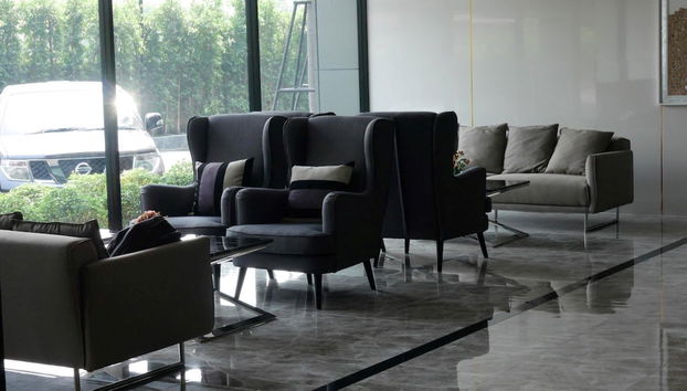 Zona de estar del vestíbulo