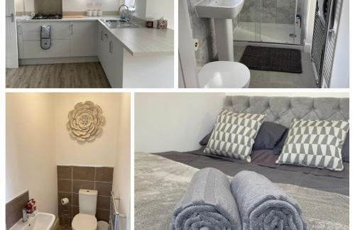 Four Bedroom House By Brookland Stays Serviced Accommodation Short Lets Leeds With Free WiFi - Foto 13