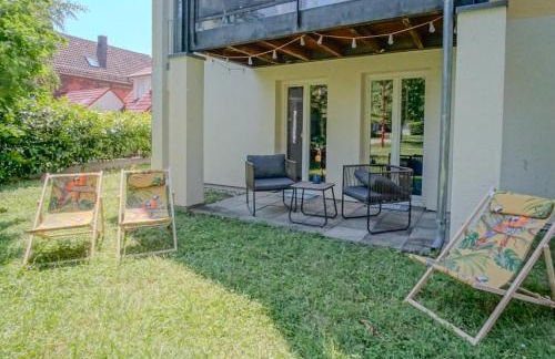 Familien- & Gruppenapartment für 8 mit direktem Parkzugang und Terasse - Foto 7