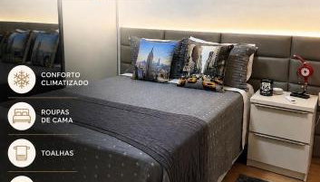Apartamento moderno Climatizado, Confortável, com área Gourmet completa - Foto 4