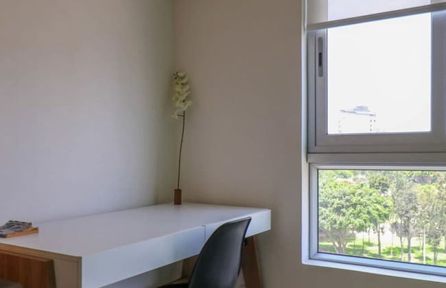 w Lovely 1BR With Park View in Miraflores - Foto 14
