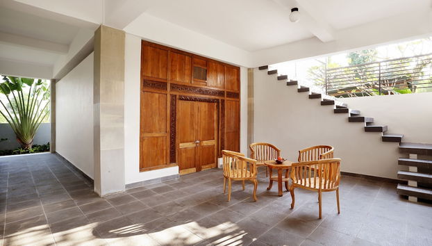 Zona de estar del vestíbulo