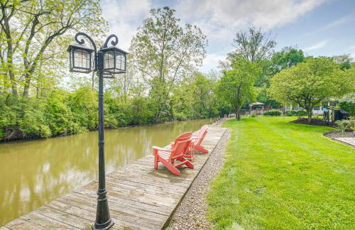 Thornville Home with Boat Dock On the Lake! - Foto 1