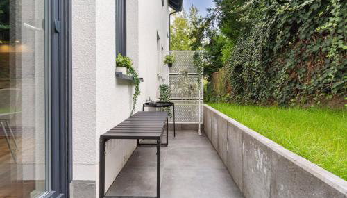 Modernes Apartment Bielefeld Zentrum,Parkplatz, Terrasse & kontaktloser Check-in - Foto 2, Garden