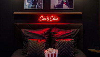 Le Cin et Chic Vidéoprojecteur Popcorn Netflix - Foto 4