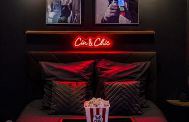 Le Cin et Chic Vidéoprojecteur Popcorn Netflix - Foto 4
