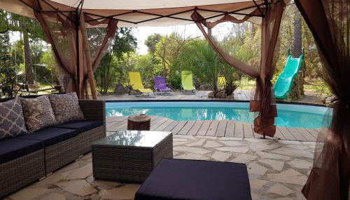 LA MARINE Piscine chauffée villa avec piscine 5 mn à pied de la mer - Foto 2