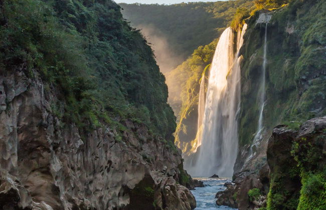 Rappel and Waterfall Jumping in the Huasteca Cascades - Photo 1