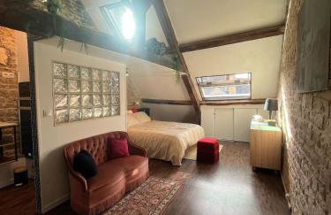 Centre Caen super duplex, wifi, 5 pers avec Vayny - Foto 12