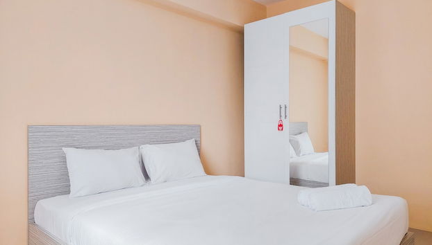 Simply Look and Cozy 1BR Urbantown Serpong Apartment - Foto 3, Habitación