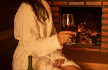 Chalé Canadense com Hidromassagem Pousada Índios Koroados - Foto 20