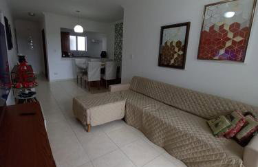 LINDO APARTAMENTO EM UBATUBA NA PRAIA DO ITAGUA, SAUNA, PISCINA, WI-FI, AR CONDICIONADO, 2 VAGAS DE ESTACIONAMENTO e BELA VISTA DA SACADA - Foto 23