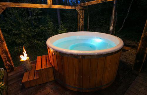 Domek całoroczny SÓWKA na Kaszubach z banią i sauną na wyłączność, wspólny basen i bilard z domkiem Jeleniówka - Ostrowite Leśna Dolina - Foto 11