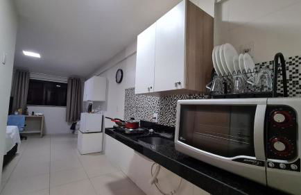 Apart 202 smartTV WIFI AC 100M Cariri Shop - Foto 12