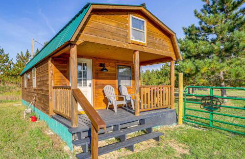 9 Mi to Lake Michigan Secluded Cabin Getaway - Foto 2