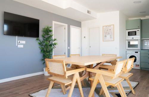 Atico con terraza para 6 personas en madrid rio de alquiler temporal - Foto 9