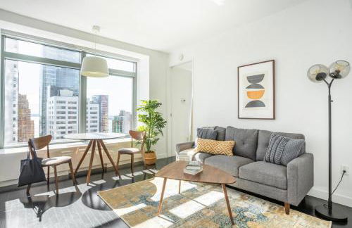 Financial District 1br w WD gym elevator NYC-1362 - Foto 1