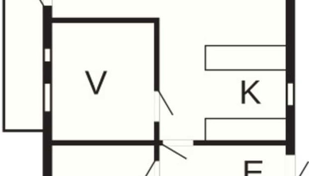 6 Person Holiday Home in Hals - Foto 2, Plano