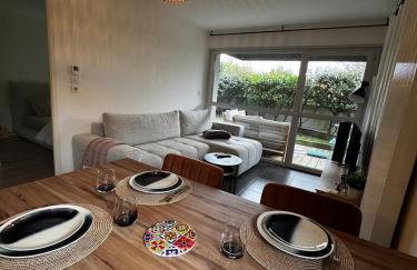 T2 cosy à Saint-Julien-en-Genevois, jardin privatif et parking - Foto 5